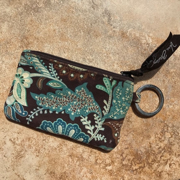 COPY - *FREE with purchase* 
Vera Bradley zip ID case classic pattern blue and … - Picture 2 of 3